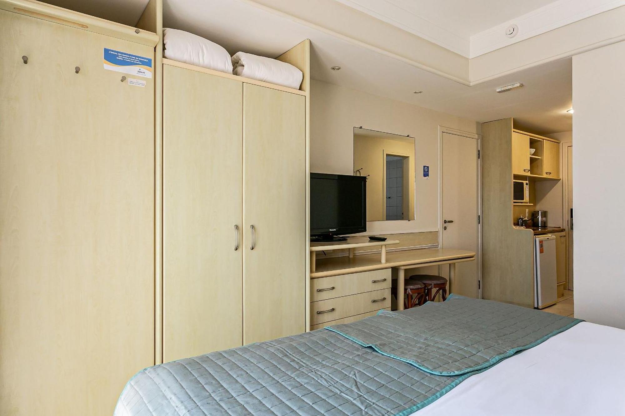Resort Pe Na Areia - Studios Direto Com Proprietario Jbvjr Florianópolis Εξωτερικό φωτογραφία