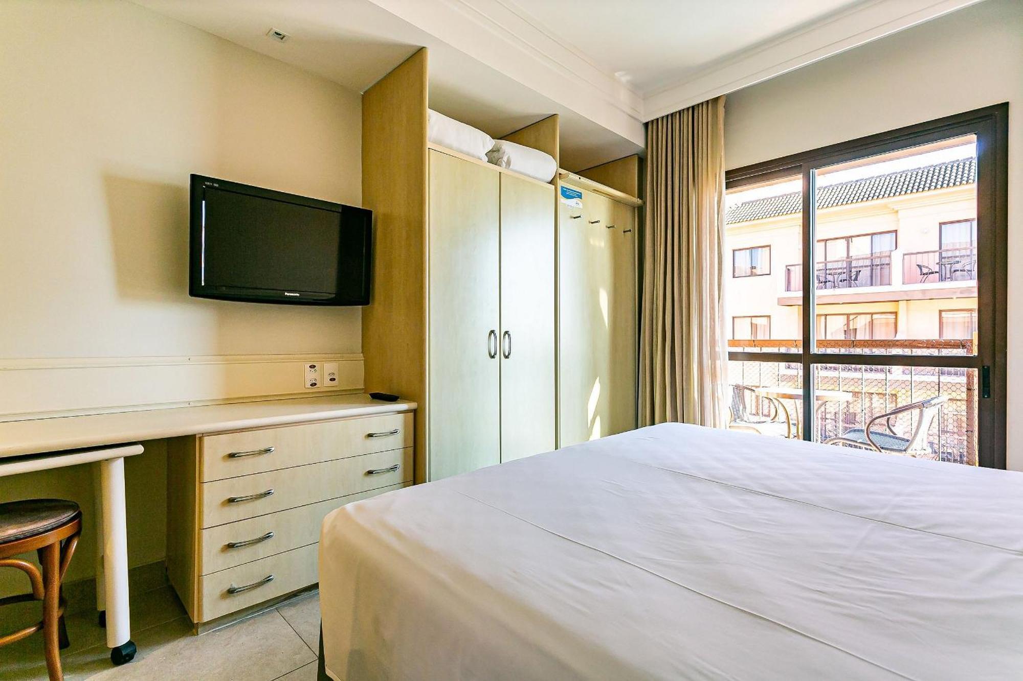 Resort Pe Na Areia - Studios Direto Com Proprietario Jbvjr Florianópolis Εξωτερικό φωτογραφία
