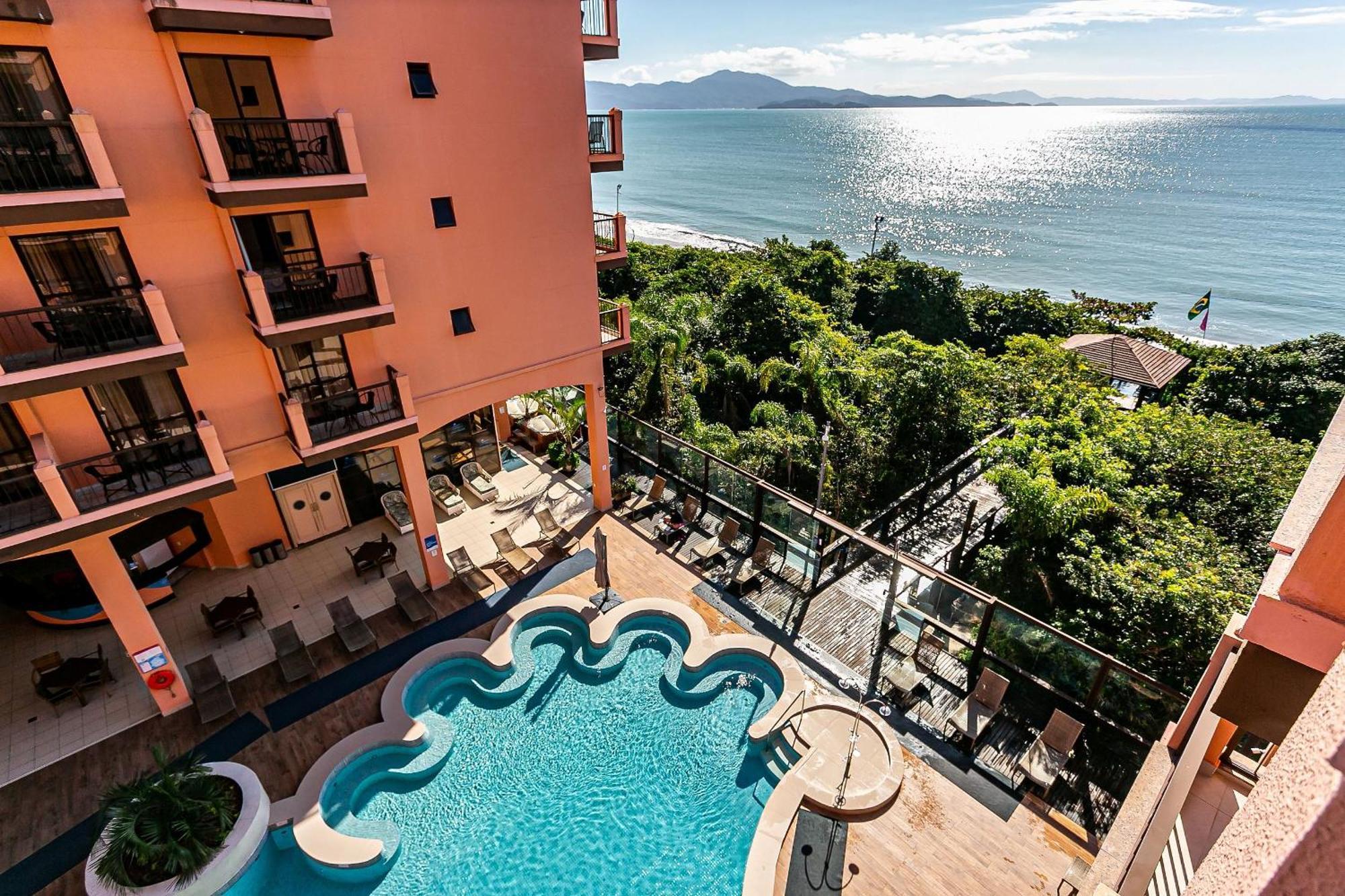 Resort Pe Na Areia - Studios Direto Com Proprietario Jbvjr Florianópolis Εξωτερικό φωτογραφία