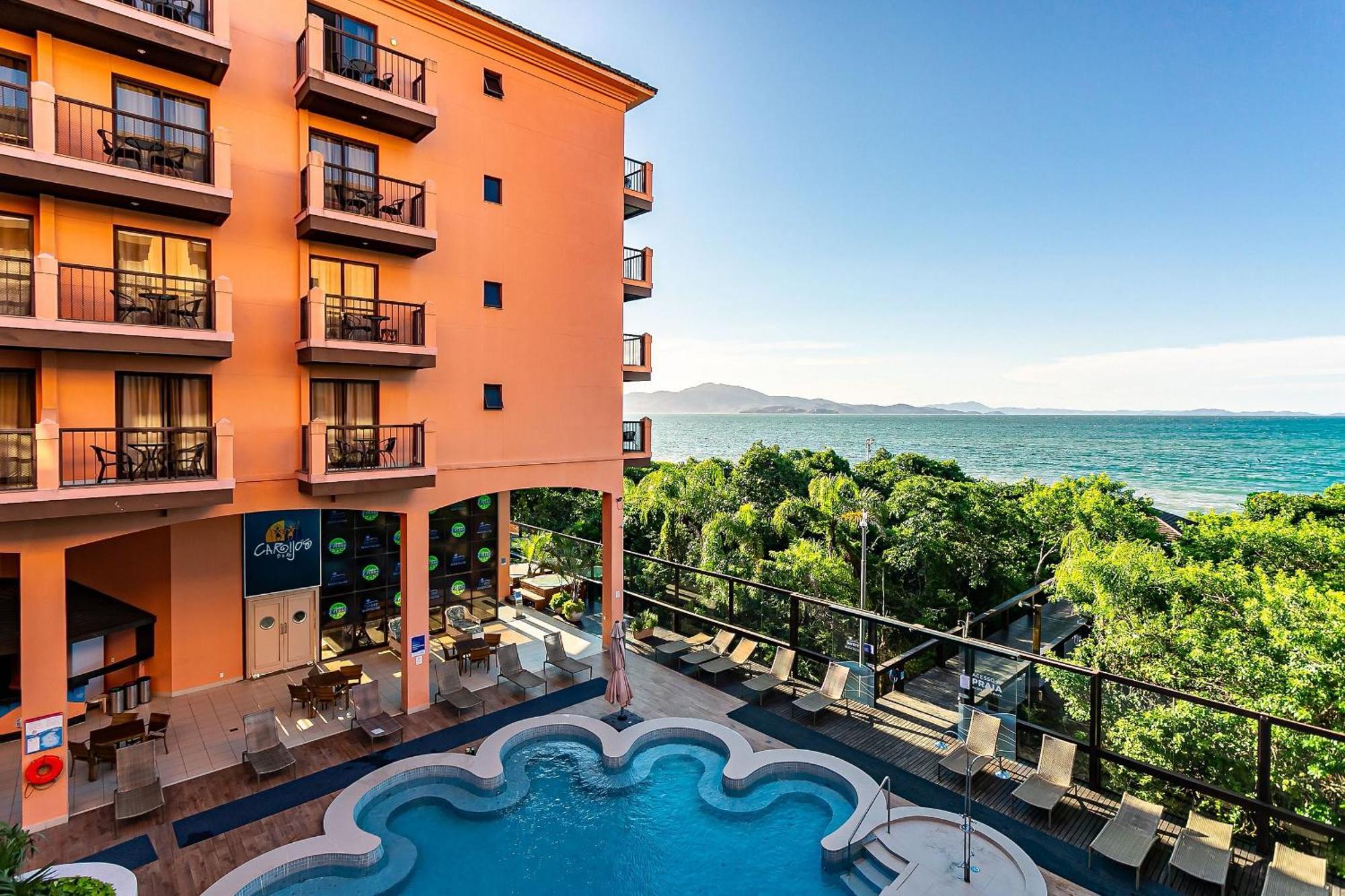 Resort Pe Na Areia - Studios Direto Com Proprietario Jbvjr Florianópolis Εξωτερικό φωτογραφία