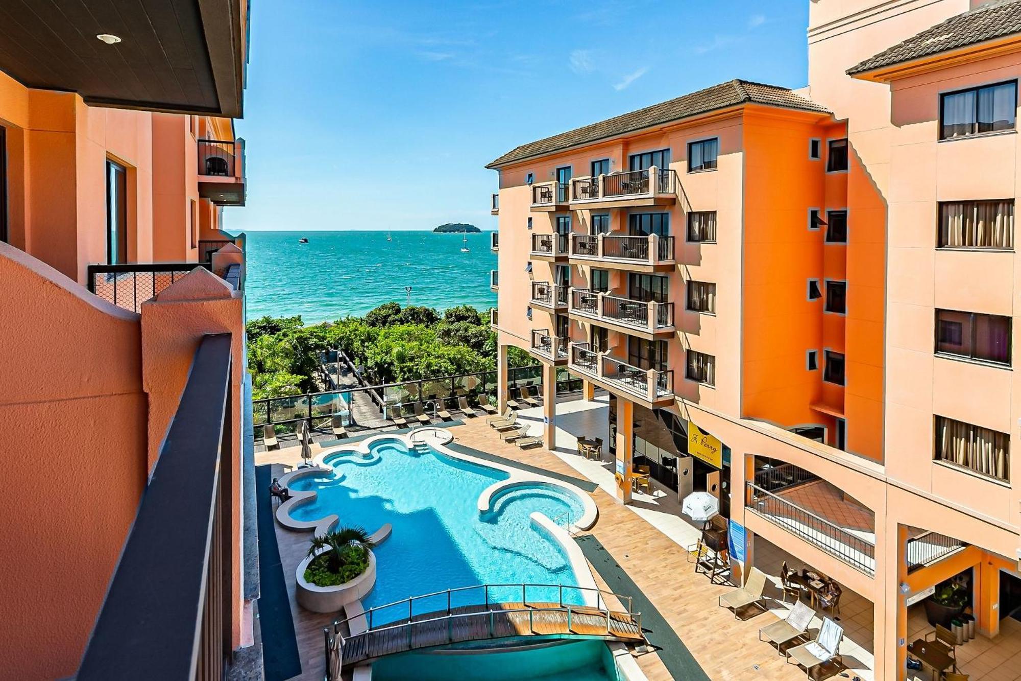 Resort Pe Na Areia - Studios Direto Com Proprietario Jbvjr Florianópolis Εξωτερικό φωτογραφία