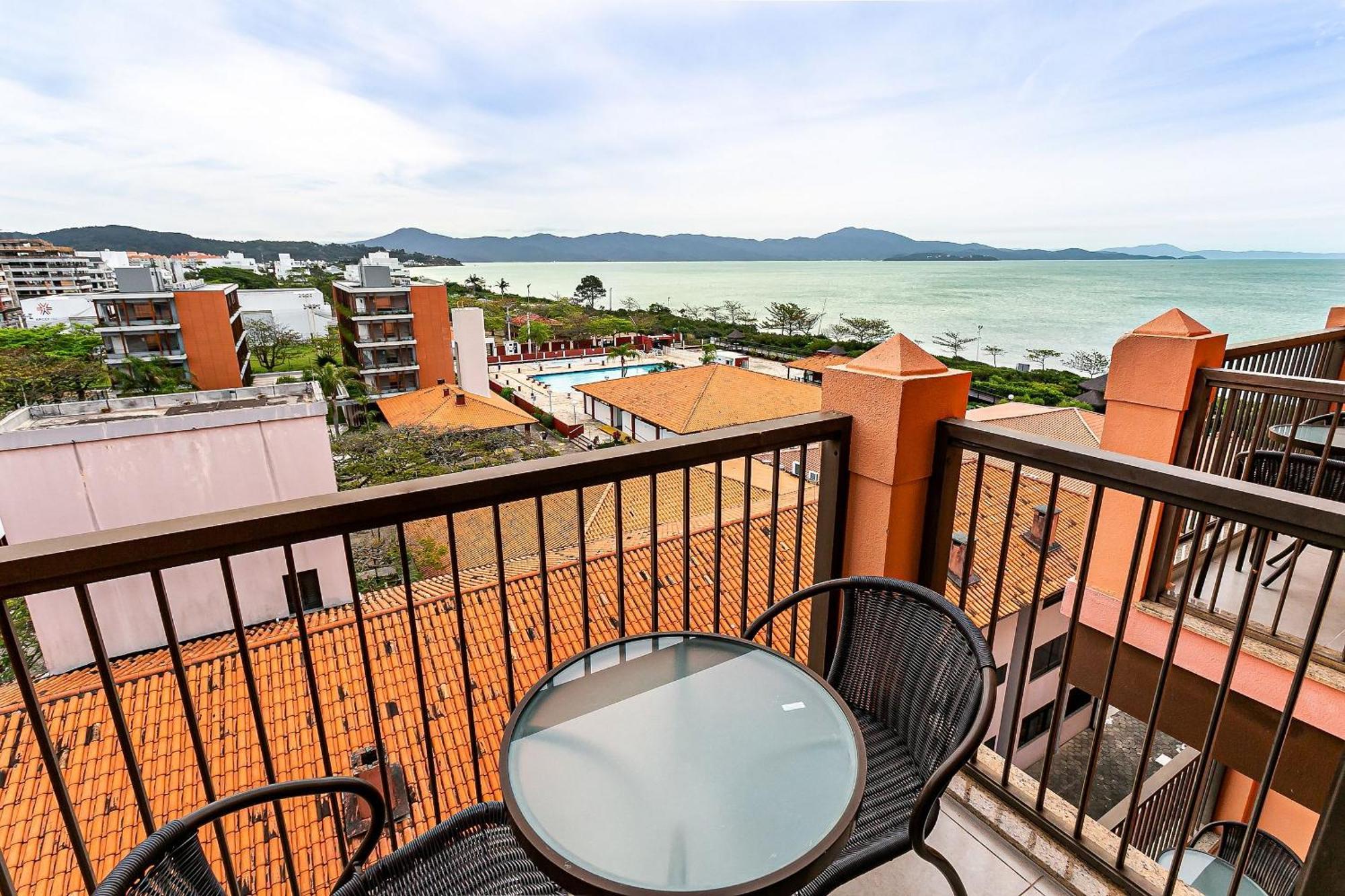 Resort Pe Na Areia - Studios Direto Com Proprietario Jbvjr Florianópolis Εξωτερικό φωτογραφία