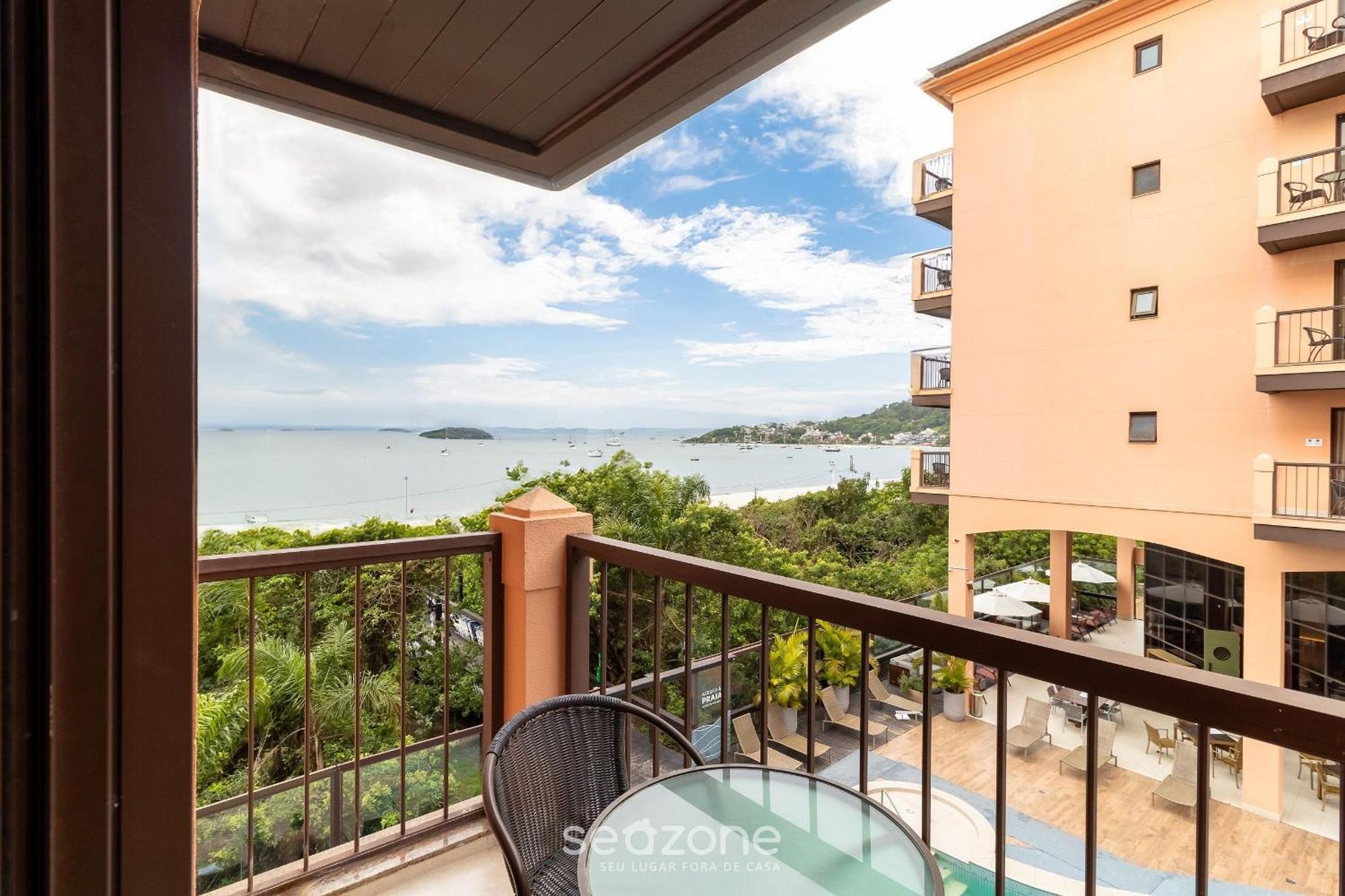 Resort Pe Na Areia - Studios Direto Com Proprietario Jbvjr Florianópolis Εξωτερικό φωτογραφία